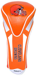 Team Golf Nfl Cleveland Browns Single Apex Driver Head Cover Golf Club Single Apex Driver Headcover, Fits All Oversized Clubs, T