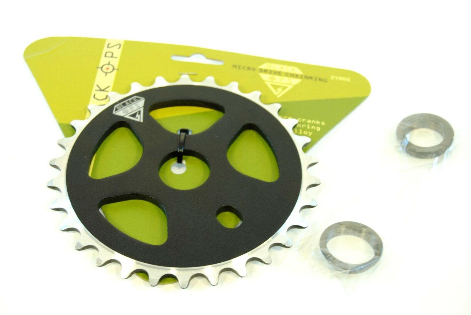 Black Ops Micro Drive Bmx Chain Ring, 30T, Black