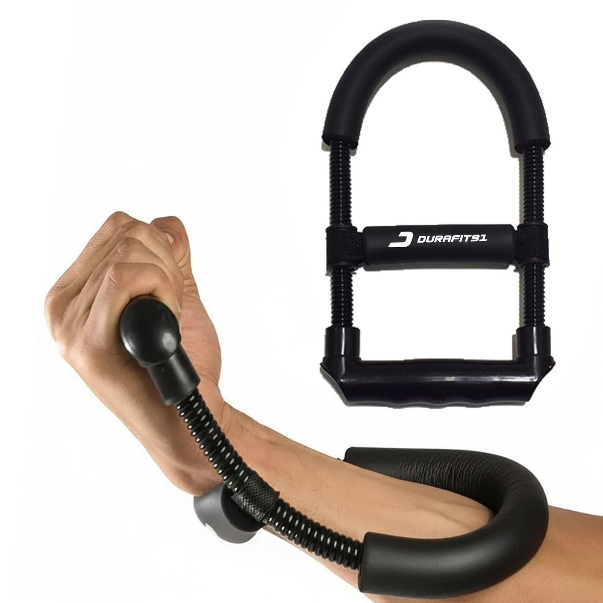 Durafit91 Forearm Strengthener Wrist Exercise Equipment with Adjustable Resistance(5 to 60Kg), Hand Grip Strengthener for Men &