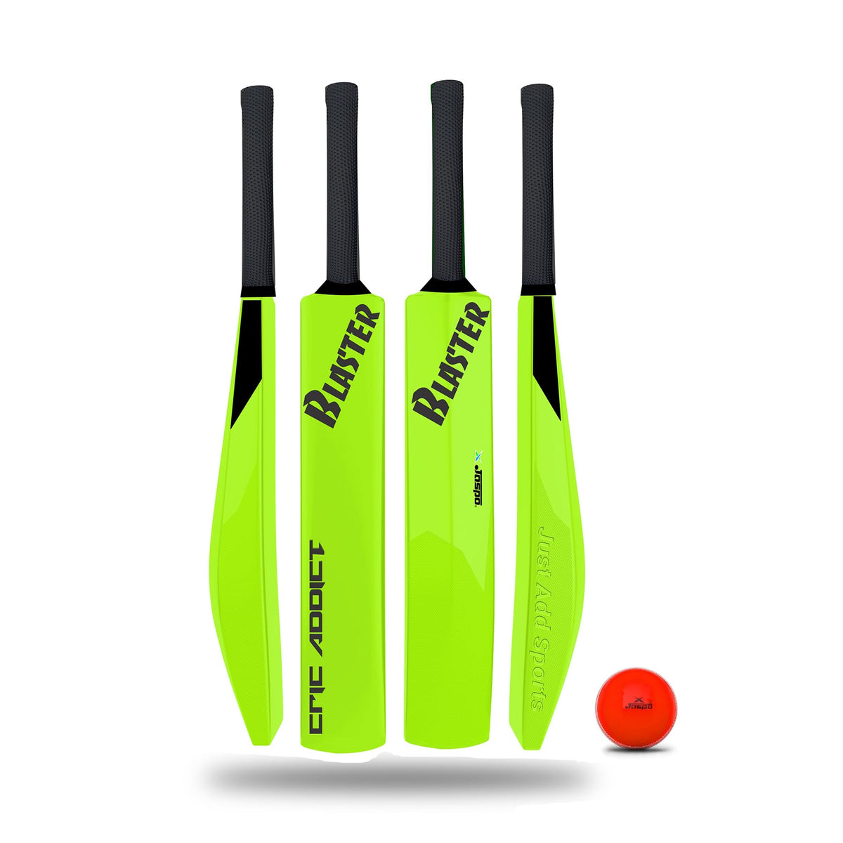 Jaspo Cric Addict Blaster Plastic Cricket Bat Size 5 For Kids,Juniors,Youth,Children (Bat Height30 Inches) (Plastic Bat Size5,