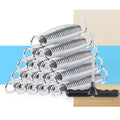 frymmx 5.5 Heavy Duty Trampoline Replacement Springs & Spring Tool, 12pcs Rust-Proof Stainless Steel Springs for 8ft-14ft Trampo