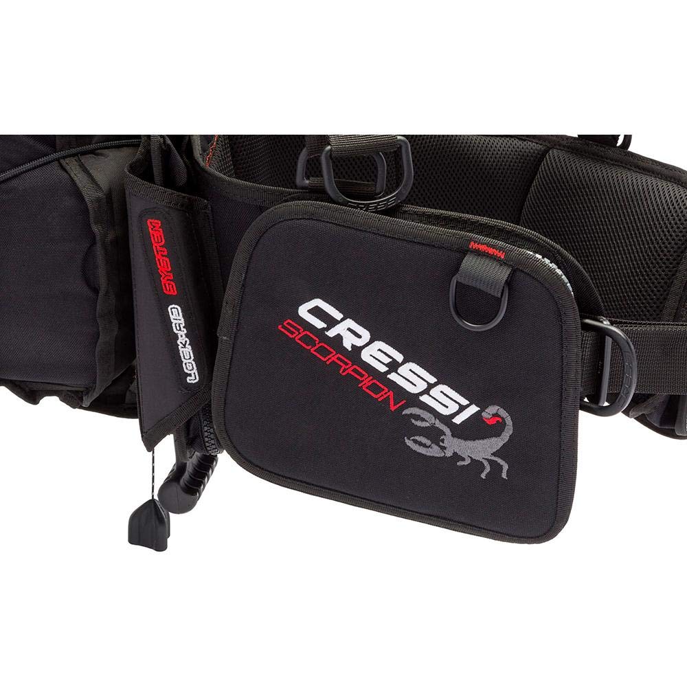 Cressi Scorpion, Black, Xl
