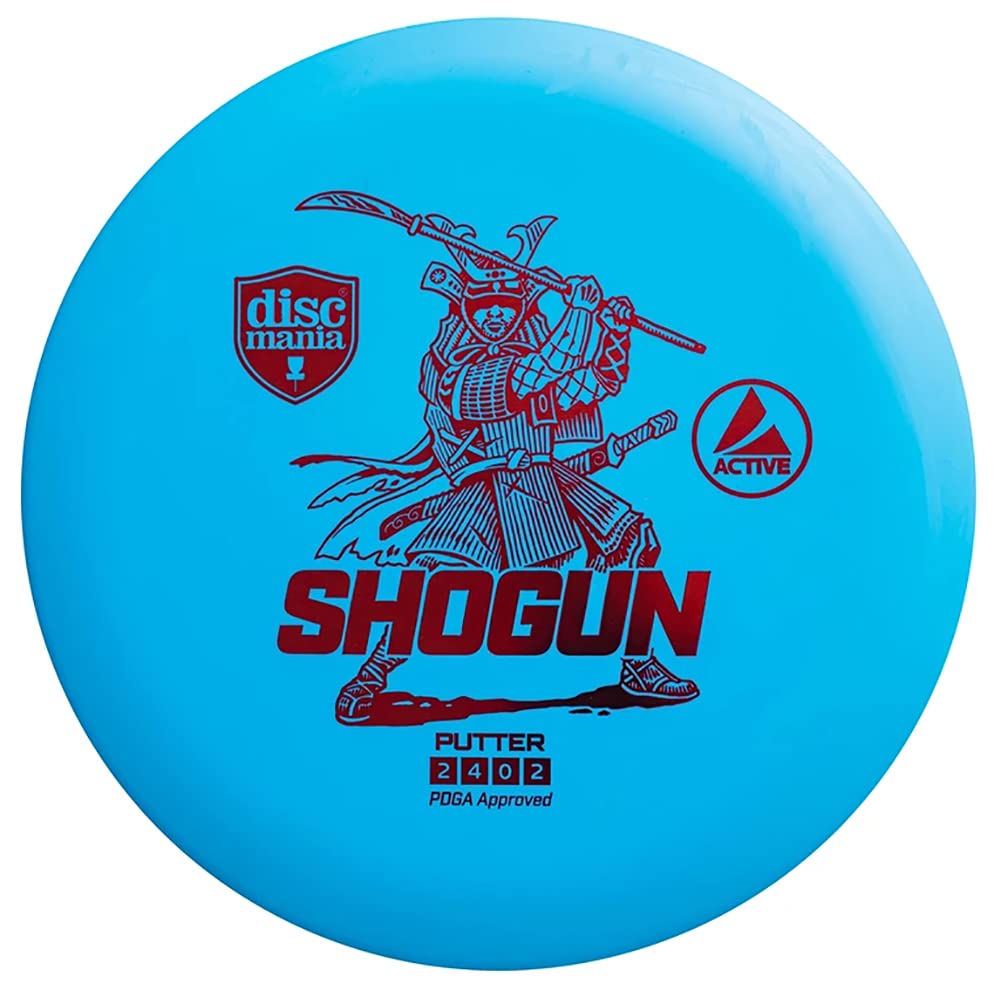 Discmania Active Base Shogun Disc Golf Putter 165-170G (Colors May Vary)