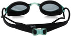 Tyr Blackhawk Racing Femme Googles, Smoke/Mint/Black, One Size