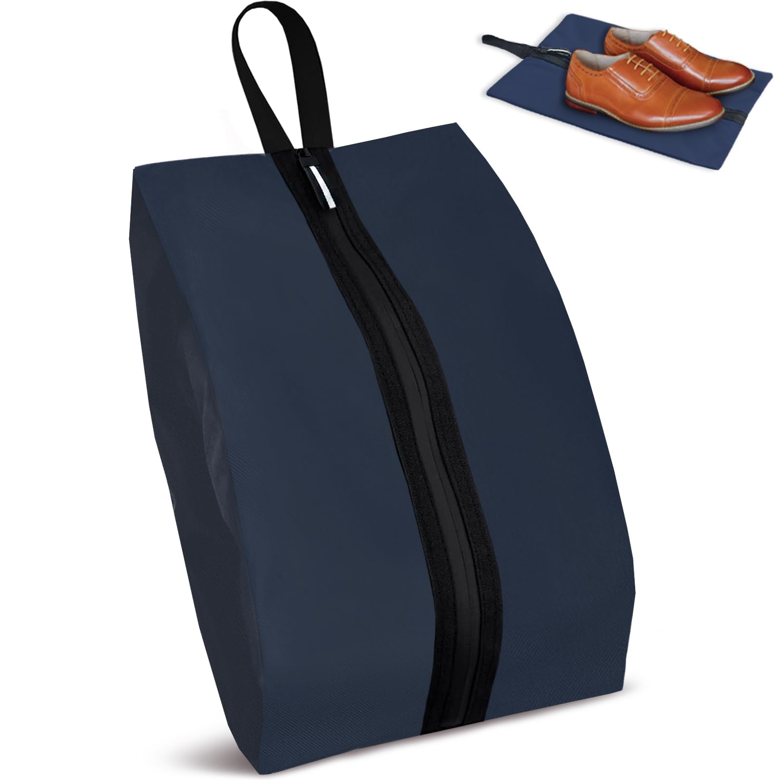 Yttriuny Waterproof Shoe Bag Odor Absorbing Multifunctional Storage Lightweight Shoe Dust Bags with Zipper for Gym Sports Travel