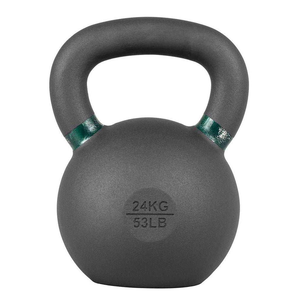 Lifeline Kettlebell Weight - 24 Kg/53 Lb , Black