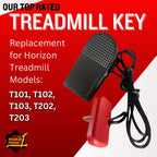 Treadmill Safety Key - Replacement For Horizon Treadmill Models: T101, T102, T103, T202, T203