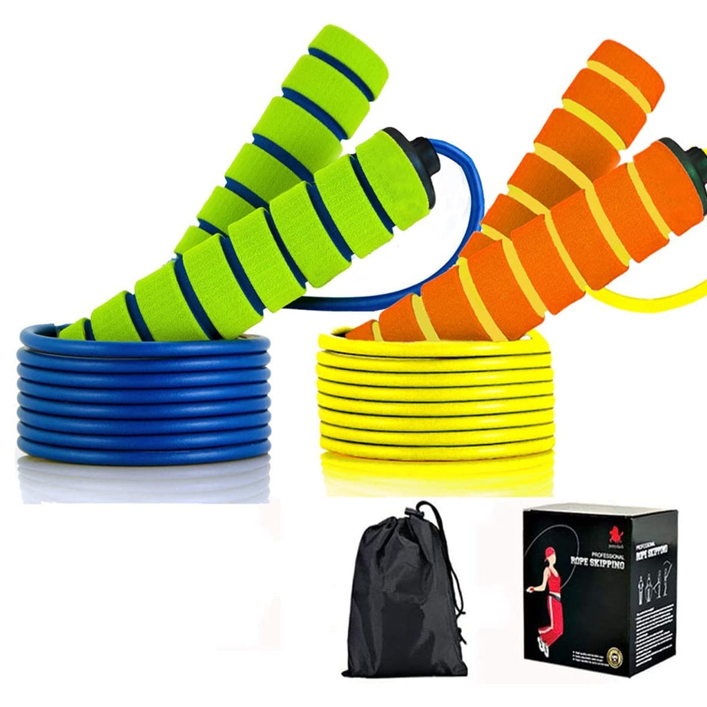 Ponydash Jump Rope, Jump Ropes For Kids, 2 Pack Kids Jump Rope Lightweight &Adjustable &Durable Jumping Rope For Fitness-Speed J