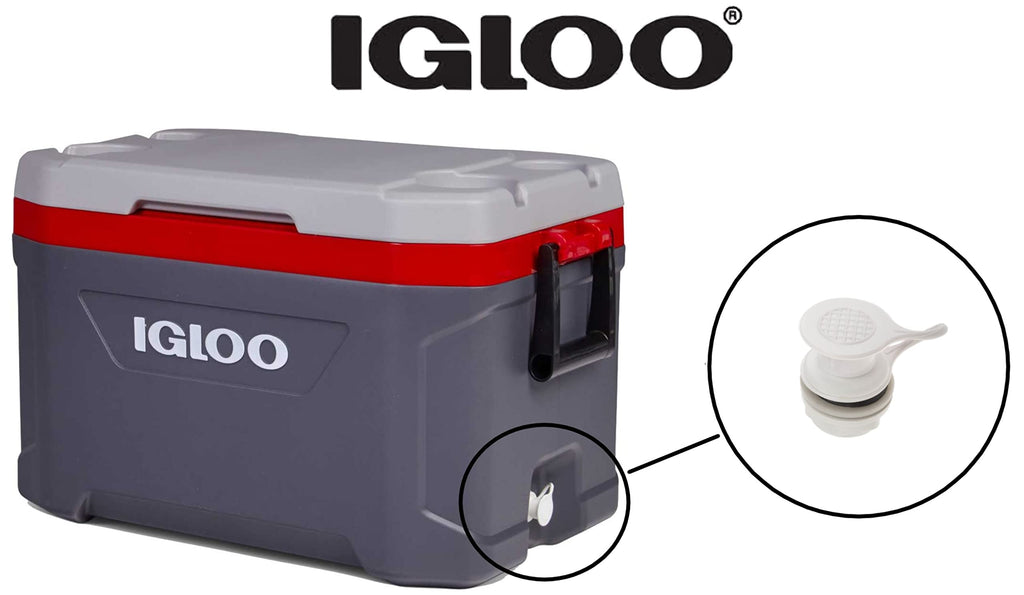 Igloo Cooler Replacement Standard Triple Snap Drain Plug (2Pk)