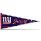 Rico Industries Nfl Football New York Giants Classic 12'' X 30'' Felt Wall D  Cor Pennant - Great For Home/Bed Room/Man Cave D