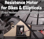 Treadlife Fitness Resistance Tension Motor - Part No. 241949 - Compatible With Nordictrack Audiostrider 990 (Ntel79061) Elliptic