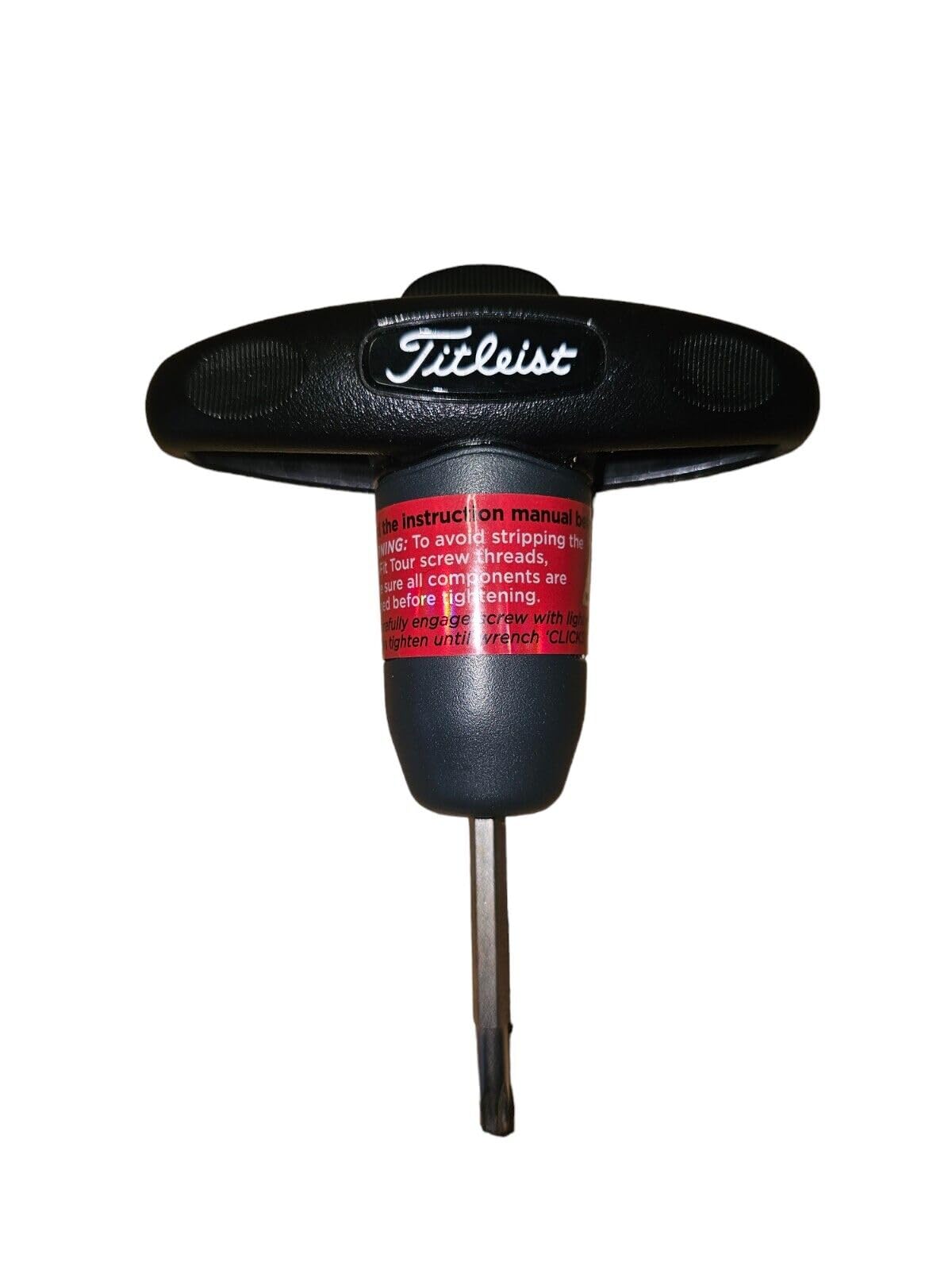 Titleist 915 SureFit Tour Torque Wrench Tool for Drivers, Woods & Hybrids with Performance Manual