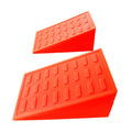MERISHOPP 2Pcs Squat Wedge Block Slant Board Calf Stretching for Pilates Indoor Sports Orange