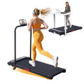 KASSADIN Walking Pad with Handle Bar, 2026 Upgrade Portable Small Treadmill with Handles for Home Small, 3.0HP Under Desk Walkin
