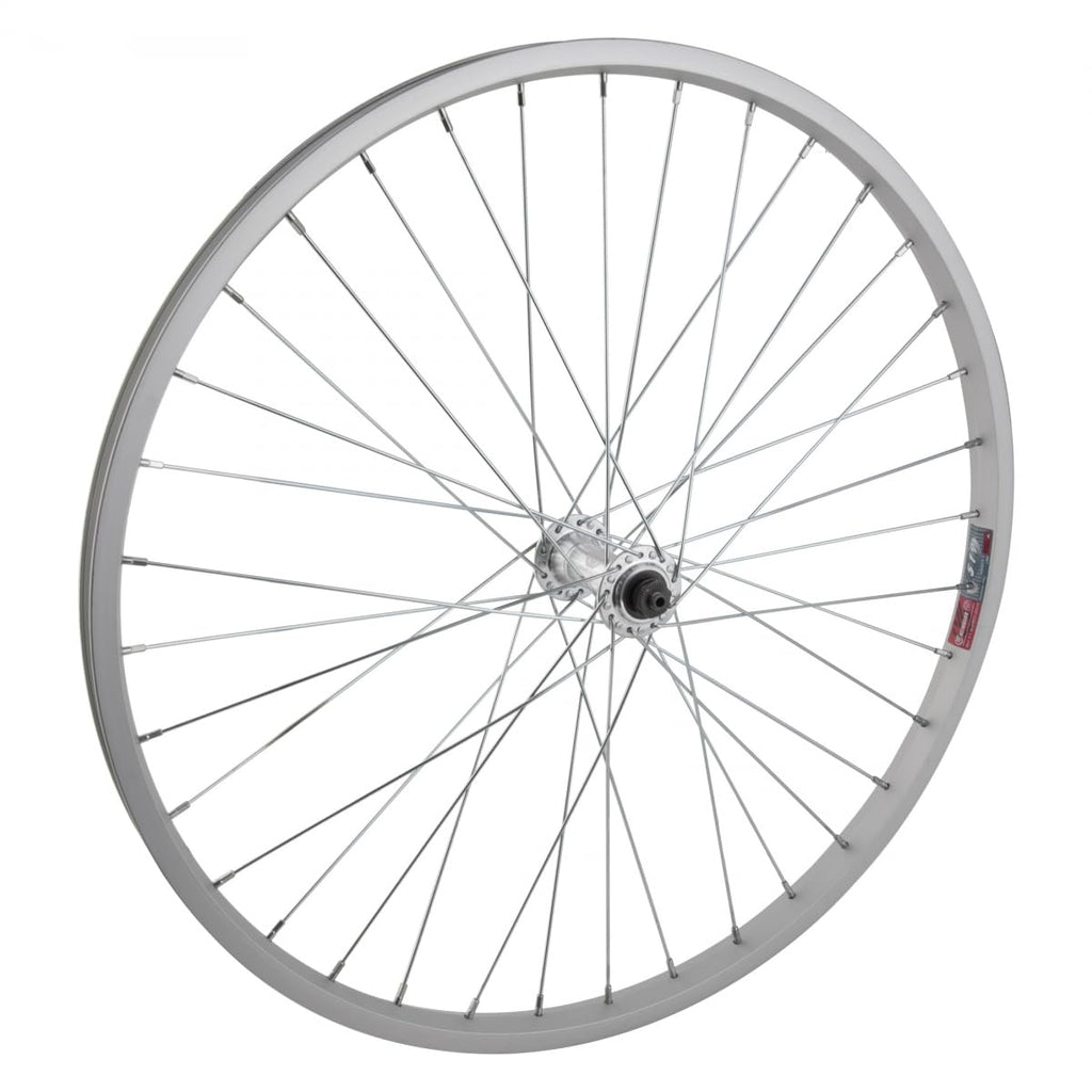 Wheel Master Front Bicycle Wheel 24 X 1.75 36H, Alloy, Quick Release, Silver