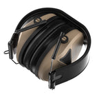 Defender Safety Decitech E1 Electronic Active Hearing Protection, Shooting, Range, Hunting, Tactical Earmuffs, 24 Nnr Rated. (Ta