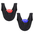 Coitek Bowling Seesaw Bag 2 Pack, Bowling Polisher Bag Carrier Ball Cleaner Holder Bag Bowling Cleaner Towel(Black)