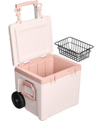 Stanley Adventure Easy-Carry Wheeled Cooler 50qt Rose Quartz