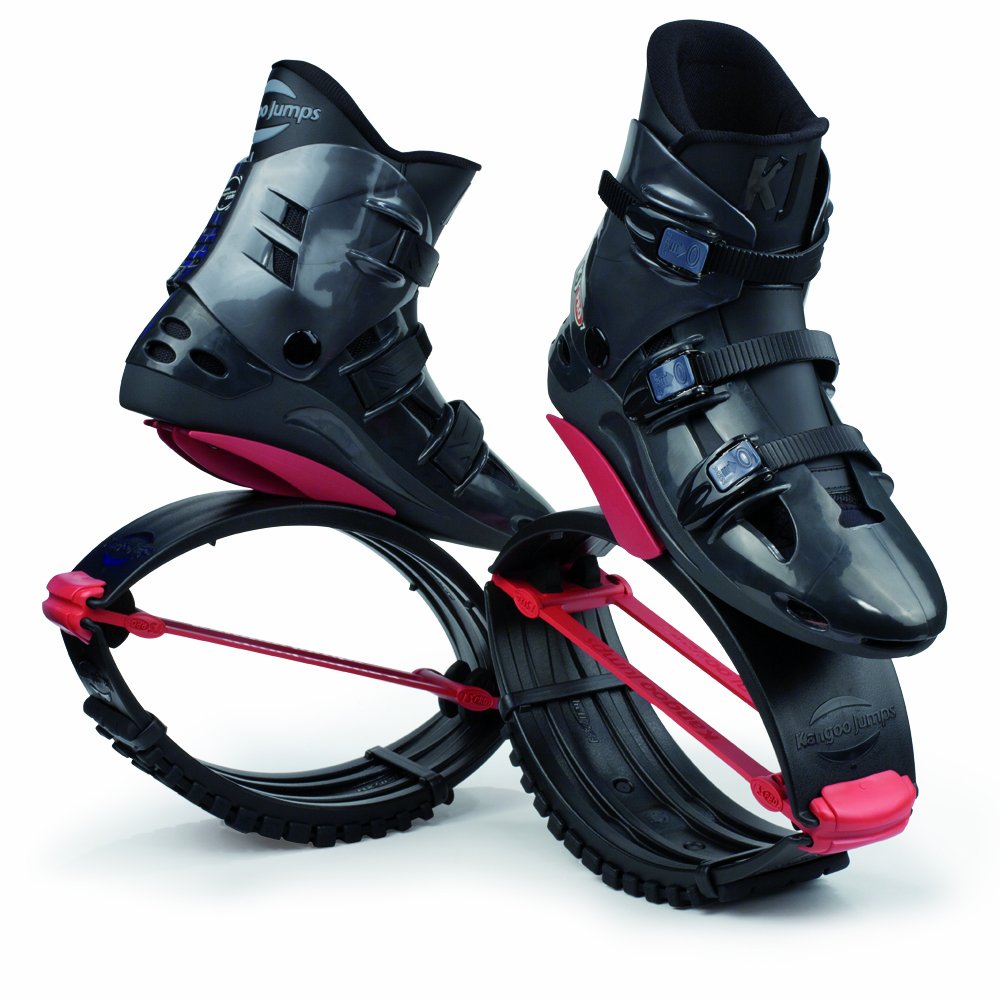 Kangoo Jumps KJ Pro-7 Model (Black & Red, Medium)