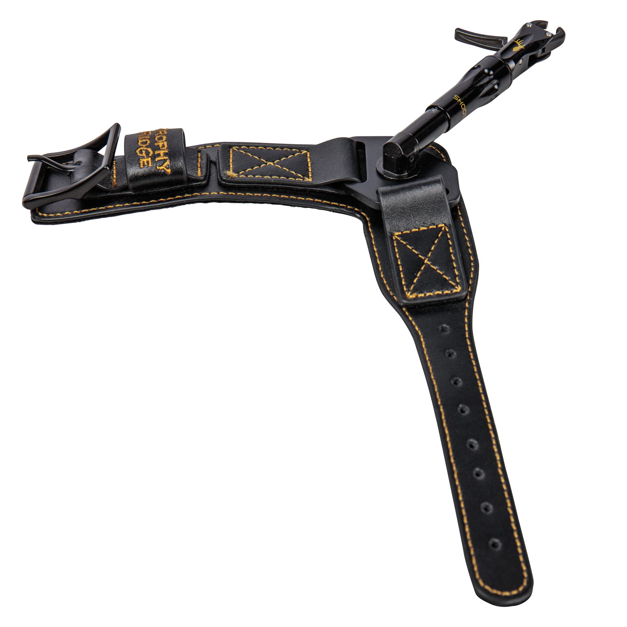Trophy Ridge Shootout Compact Dual-Caliper Archery Bowhunting Release - 360 Swivel Arm, Adjustable Length, Trigger Travel Tuning