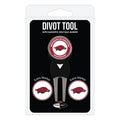 Team Golf Ncaa Arkansas Razorbacks Divot Tool Pack With 3 Golf Ball Markers Divot Tool With 3 Golf Ball Markers Pack, Markers Ar
