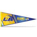 Rico Industries Nfl Football Los Angeles Rams Primary 12'' X 30'' Felt Wall D  Cor Pennant - Great For Home/Bed Room/Man Cave D