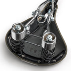 Brooks Saddles B135 Bicycle Saddle (Chrome Double Springs, Black )