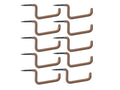 Hme Dual Accessory Hooks 10 - Pk, Black (Bgh-10), 1.00 X 1.00 X 1.00