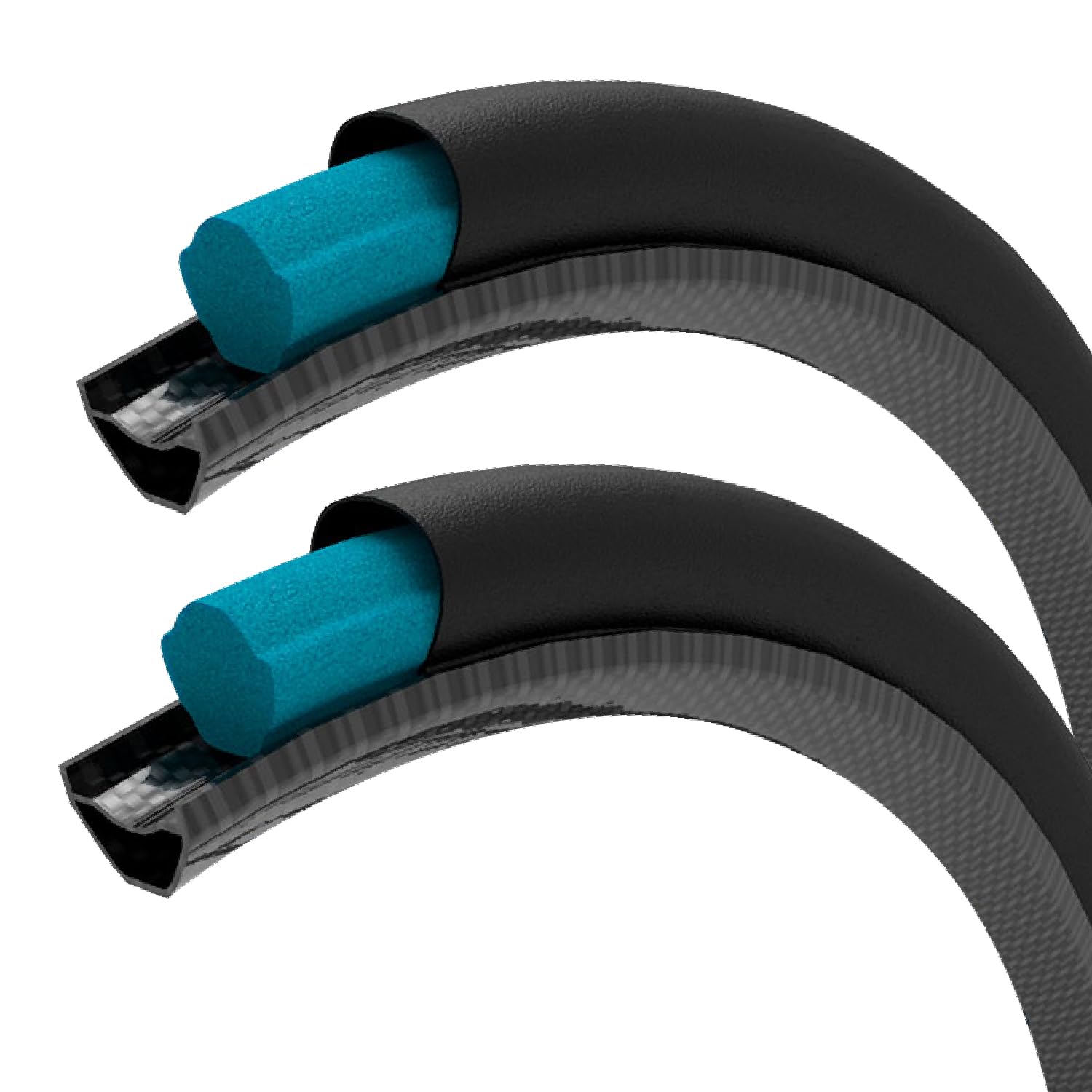 tubolight EVO Road Tubeless Tire Insert Set | Leading XC World Cup Champions | Designed for 28c-32c Tires | Patented Foam Design