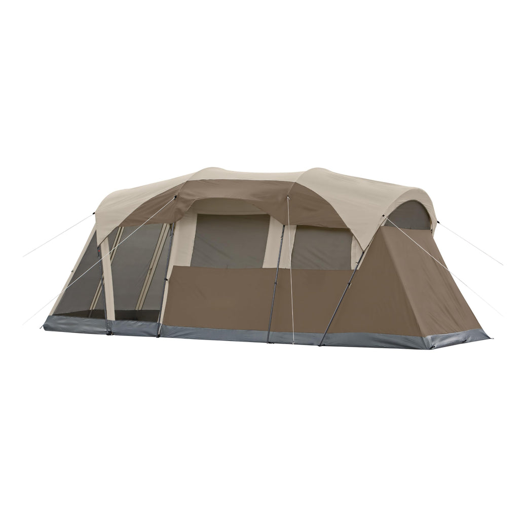 Coleman 6-Person Weathermaster Tent With Screened Porch, Weatherproof Tent With Screen Room, Rainfly & Carry Bag Included