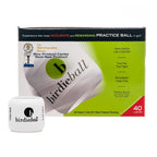 Birdieball Practice Golf Balls, Full Swing Limited Flight Golf Practice Balls, Perfect Training Aid For All Golfers (Pack Of 12)