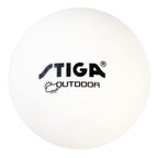 Stiga 4 Pack Outdoor Ping Pong Balls - Minimizes Wind Resistance