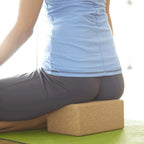 Gaiam Sol Natural Cork Yoga Block , 4-Inch X 6-Inch X 9-Inch