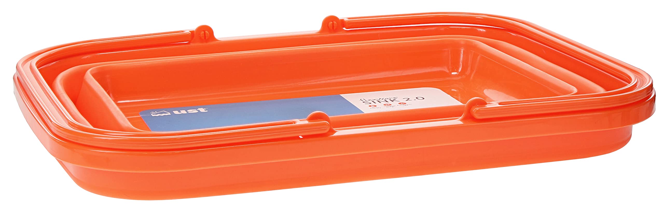 Ustflexware Collapsible Sink 2.0 With 4.23 Gal Wash Basin For Washing Dishes And Person During Camping, Hiking And Home