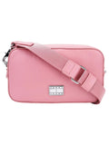 Tommy Hilfiger Solid Pink Pu Crossbody Bag