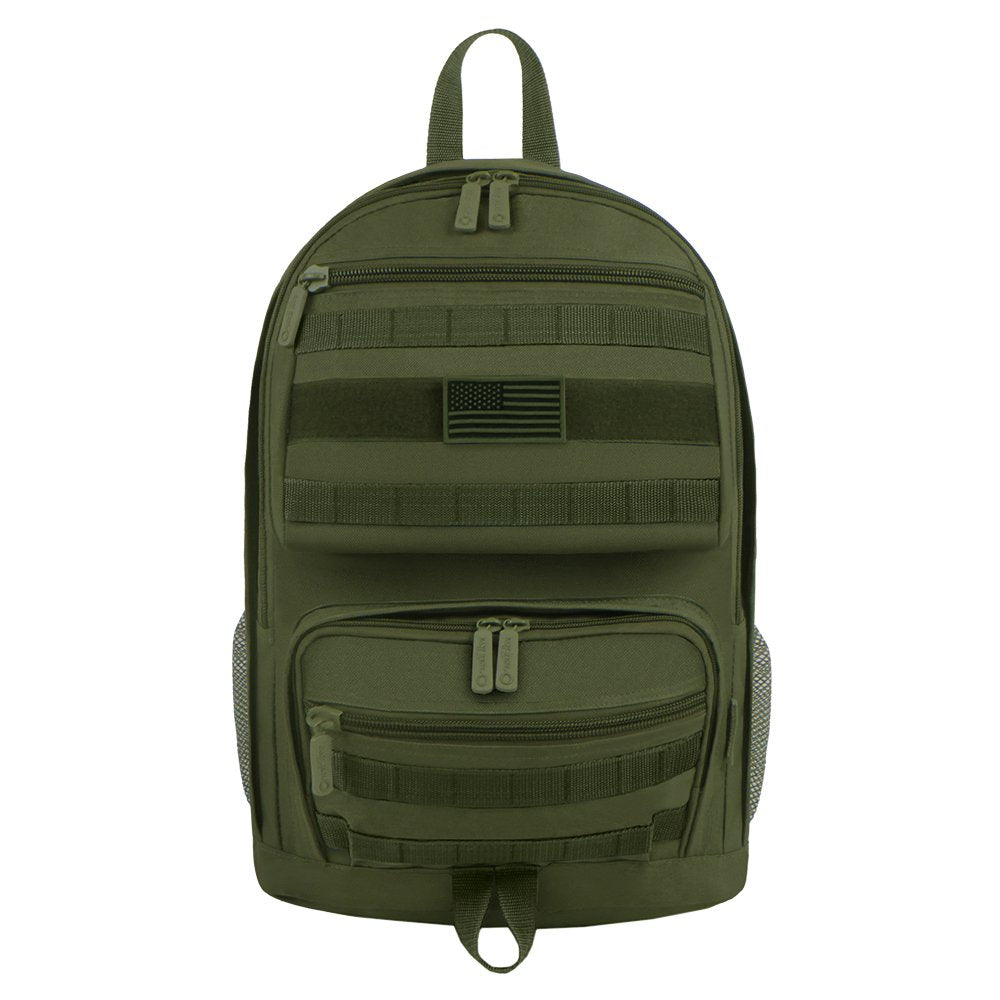 East West U.S.A Rt509 Tactical Molle Sport Military Assault Rucksacks Hiking Trekking Bag, Olive