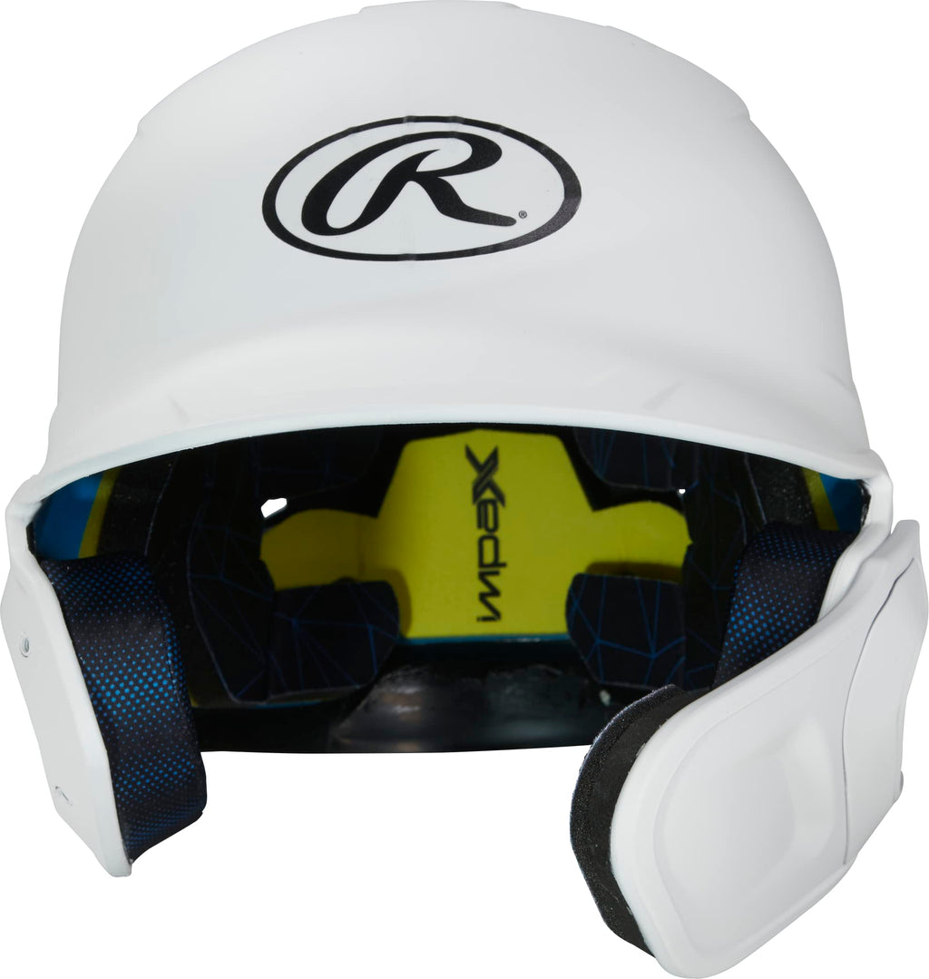 Rawlings Mens Rawlings 2022 Mach 1 Tone Matte Baseball Batting Helmet W Rhb Adjext Junior Matte White, Matte White, One Size Us