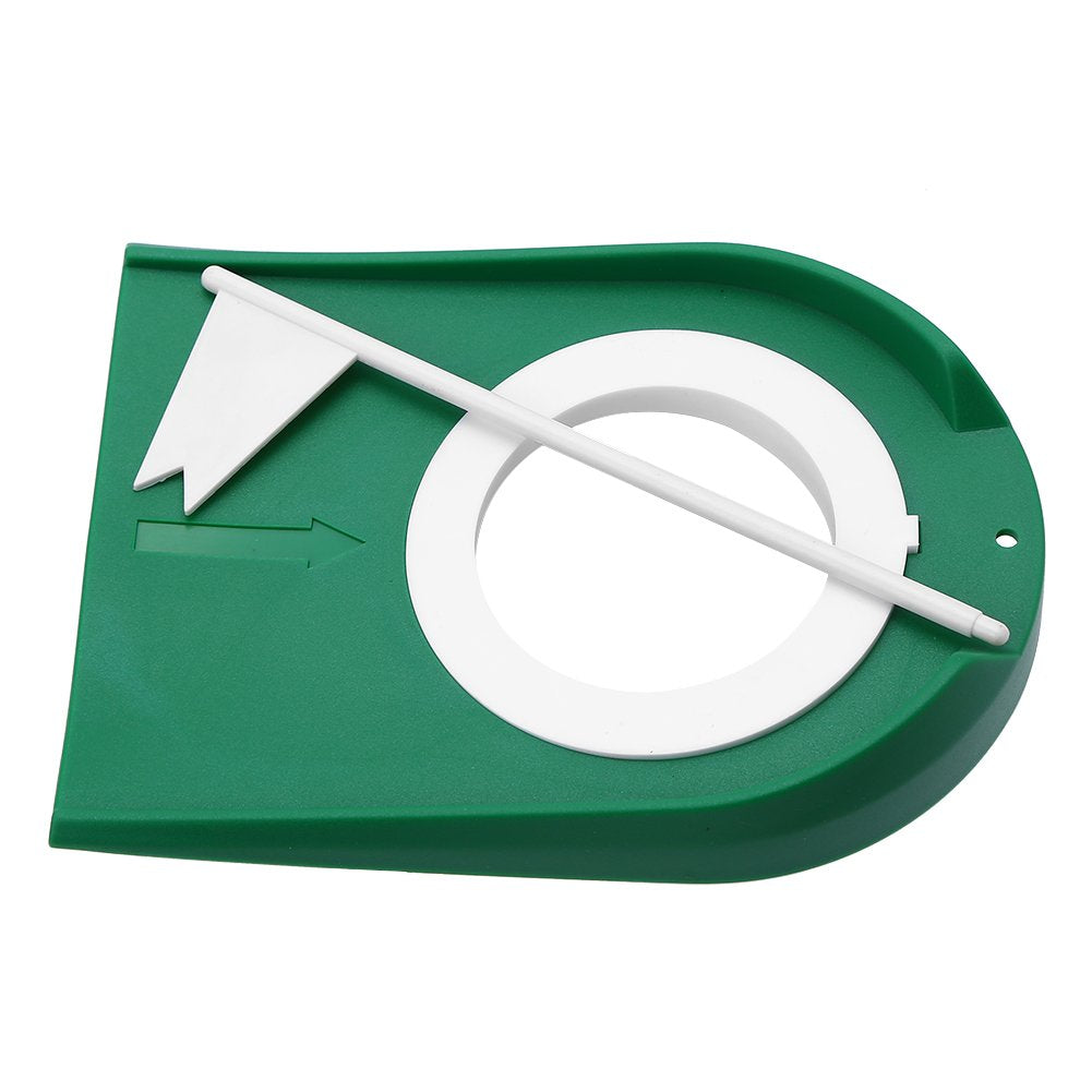 Pwshymi Golf Putting Cup Mini Putt Hole Plastic Indoor Putt Putt Greens Practice Aids Adjustable Hole White Flag Inside Putt For