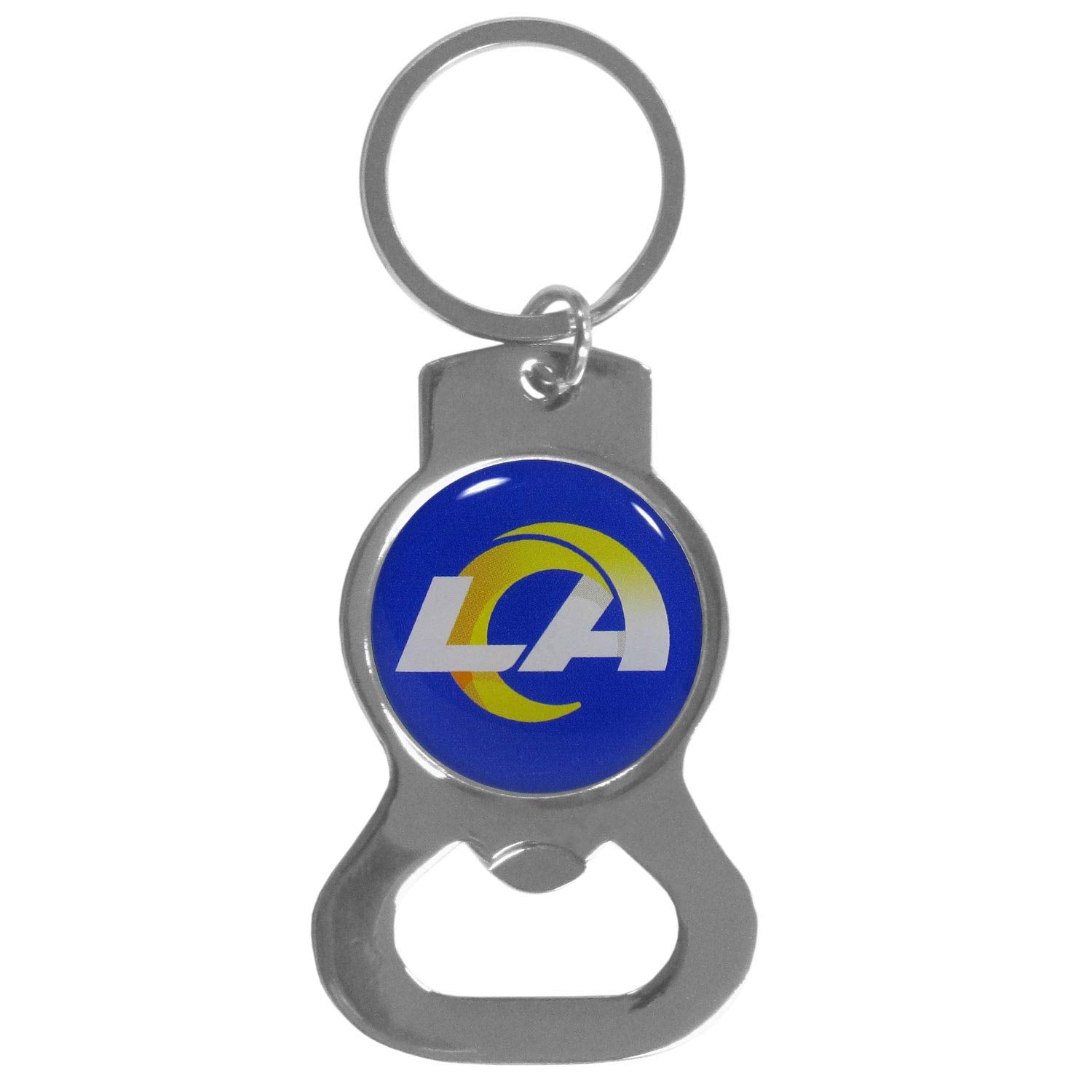 Nfl Siskiyou Sports Fan Shop Los Angeles Rams Bottle Opener Key Chain One Size Team Color,Blue