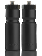50 Strong Bike Water Bottle Holder And Bottle Combo | 2-Pack Bike Water Bottles & Water Bottle Cage | 22 Oz Sports Squeeze Water