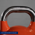 Titan Fitness 12 Kg Competition Kettlebell, Single Piece Casting, Kg Markings, Full Body Workout