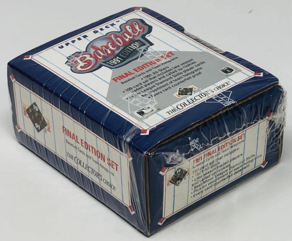 1991 Upper Deck Baseball Final Edition Factory Set