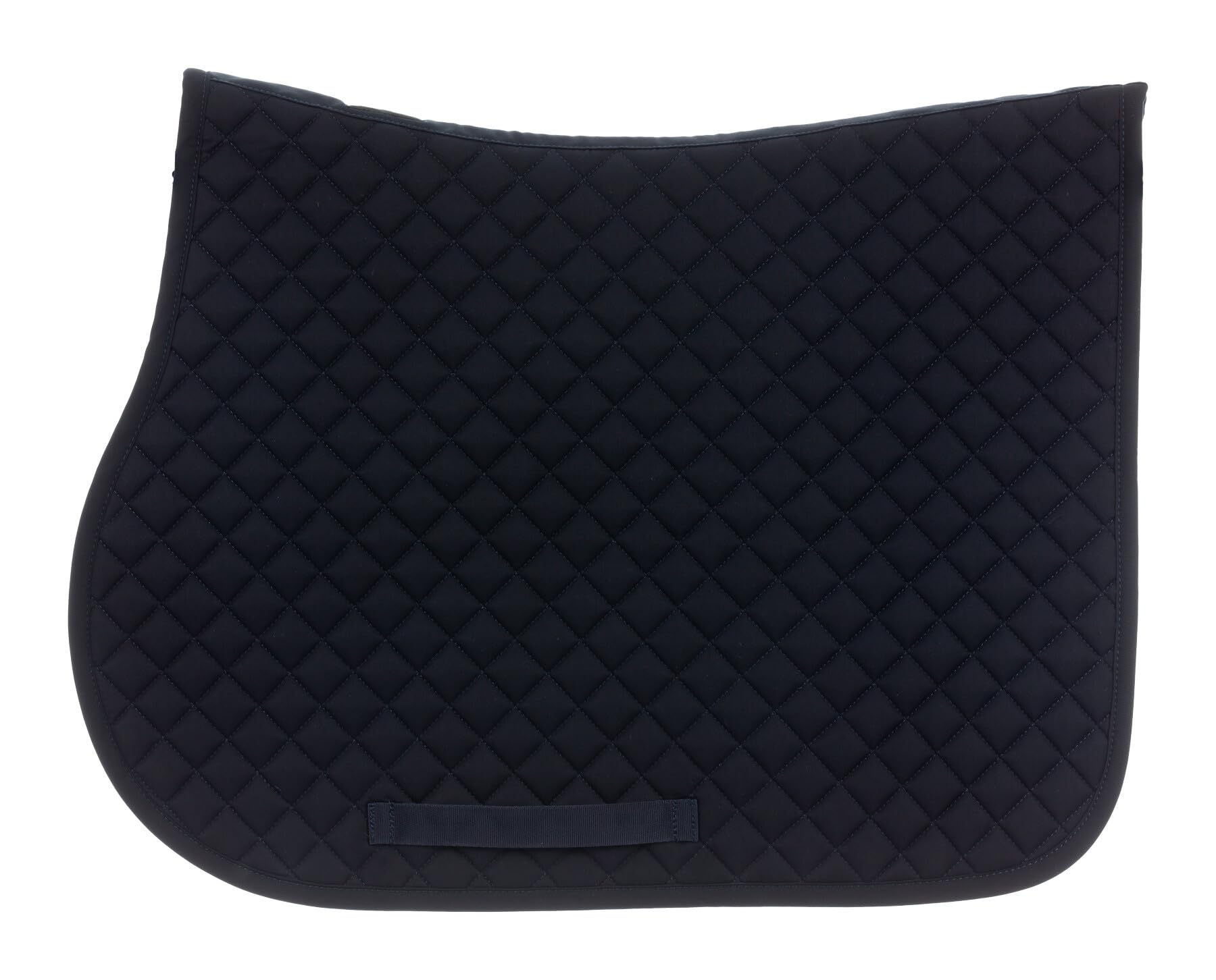 Equinavia Harstad All Purpose Saddle Pad | Classic & Durable | Moisture-Wicking Tricot Backing - Navy - Horse