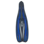 Seac F100 Pro, Ultra Light Underwater Full Foot Fin, For Diving And Snorkeling, Blue, 8 .5-9.5 Us