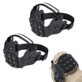 Proberos Spikes Ice Crampons Shoe Grips, With 9 Steel Spikes And Reflective Strips, Stainless Steel AntiSlip Traction Cleats Fo