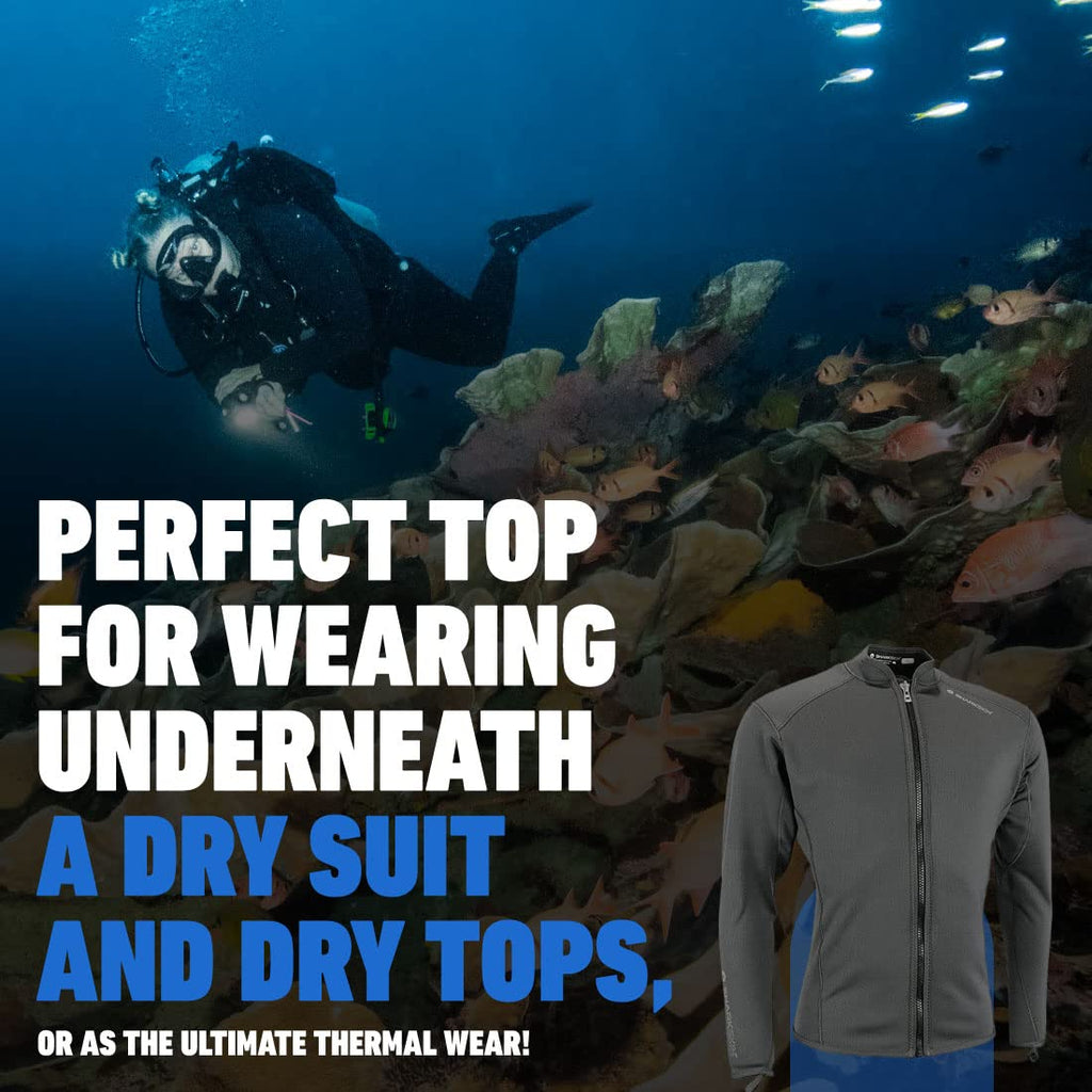 Sharkskin Titanium 2 Chillproof Long Sleeve Full Zip (Male), X-Large