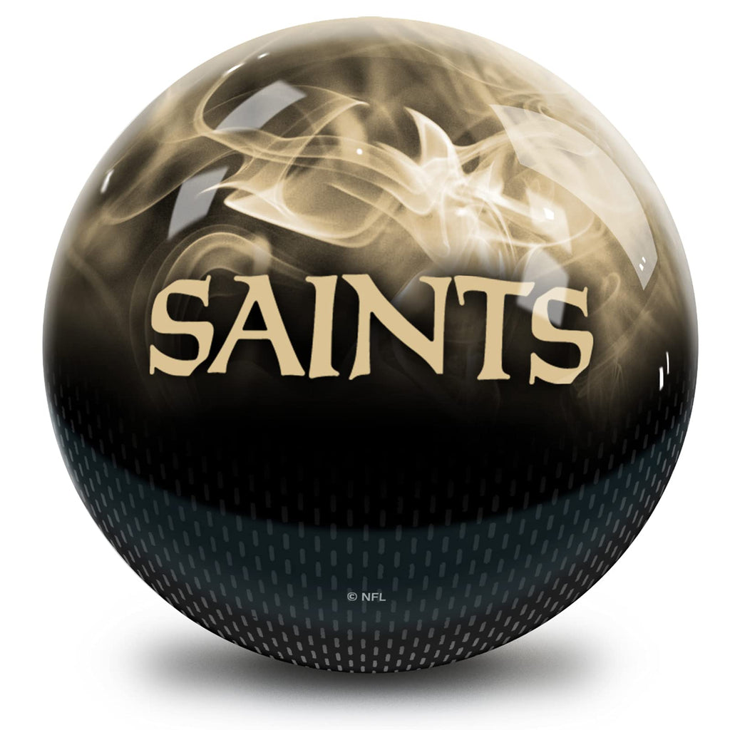 New Orleans Nfl On Fire Bowling Ball 14Lbs