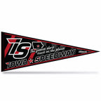 Rico Industries Nascar Racing Iowa Speedway 12'' X 30'' Felt Wall D  Cor Pennant - Great For Home/Bed Room/Man Cave D  Cor