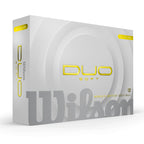 Wilson 2025 Duo Soft Golf Balls - Yellow, 12 Balls