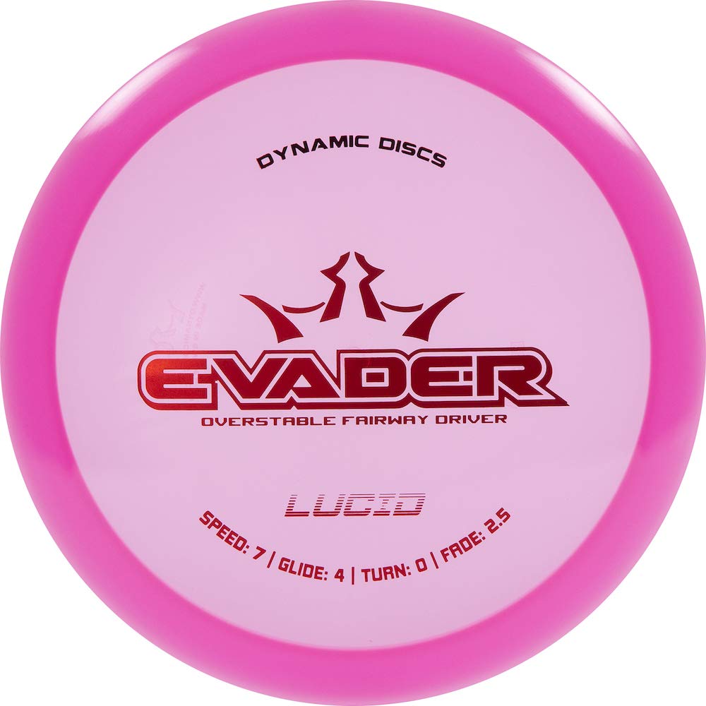 Dynamic Discs Lucid Evader Fairway Driver Golf Disc [Colors May Vary] - 165-169G